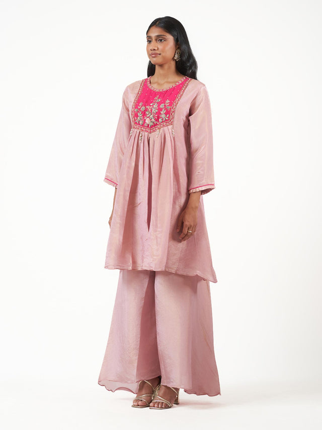 Printed Embroidered Shalwar Set