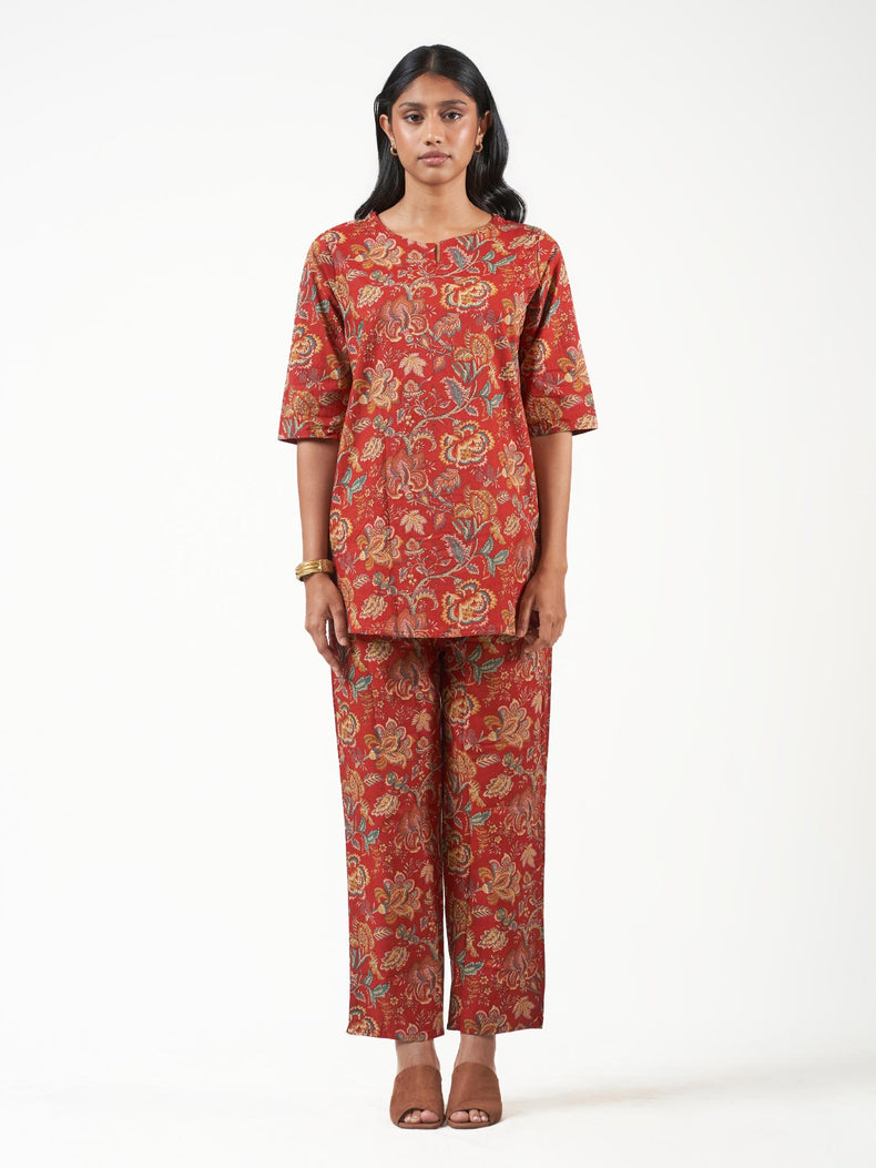 Cotton Printed Ethnic Cord Set