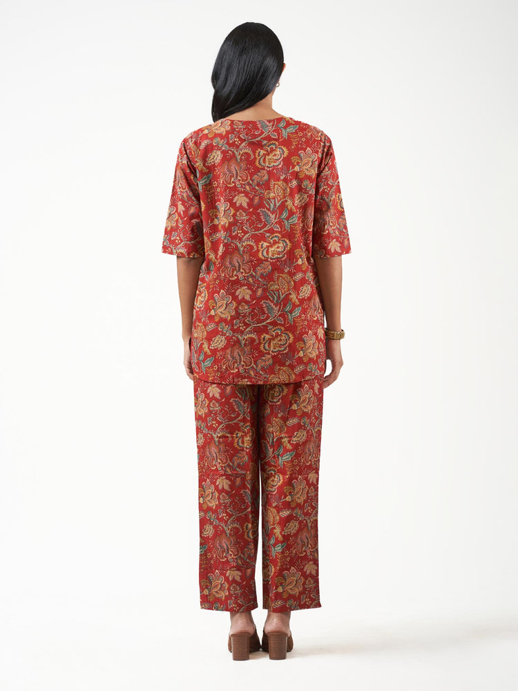 Cotton Printed Ethnic Cord Set