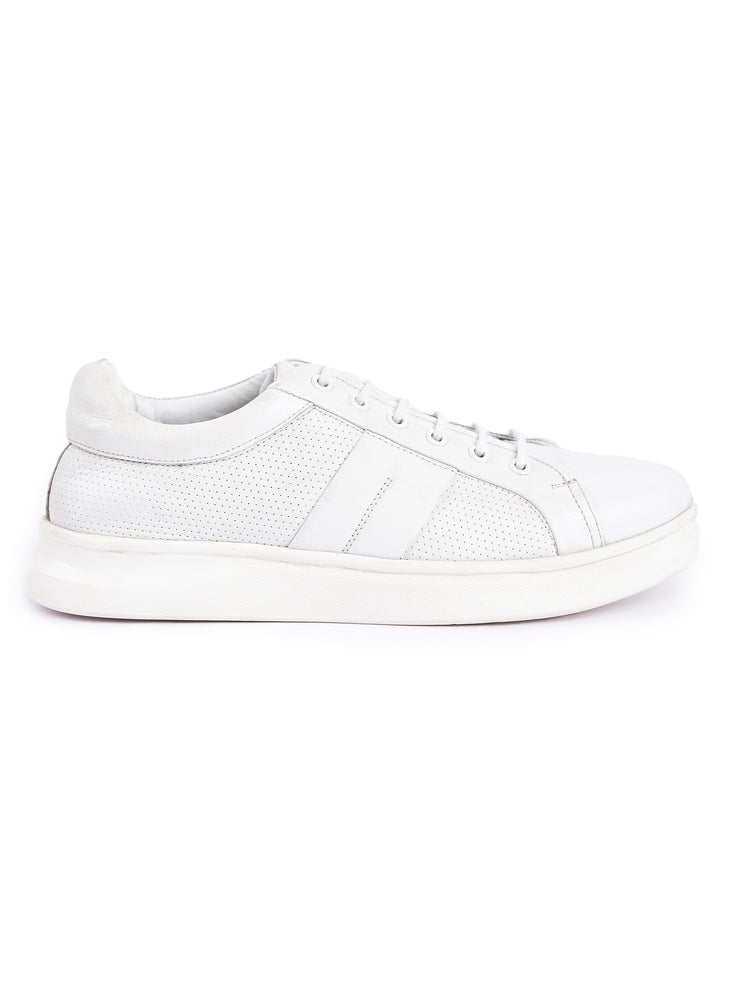 Genuine Leather Lightweight Lace-Up Shoes