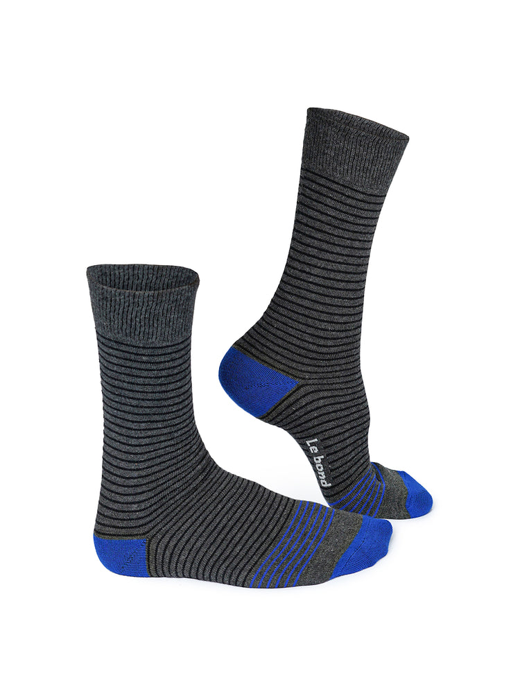 Striped Cotton Spandex Socks