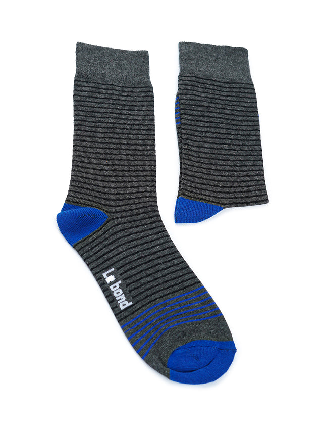 Striped Cotton Spandex Socks