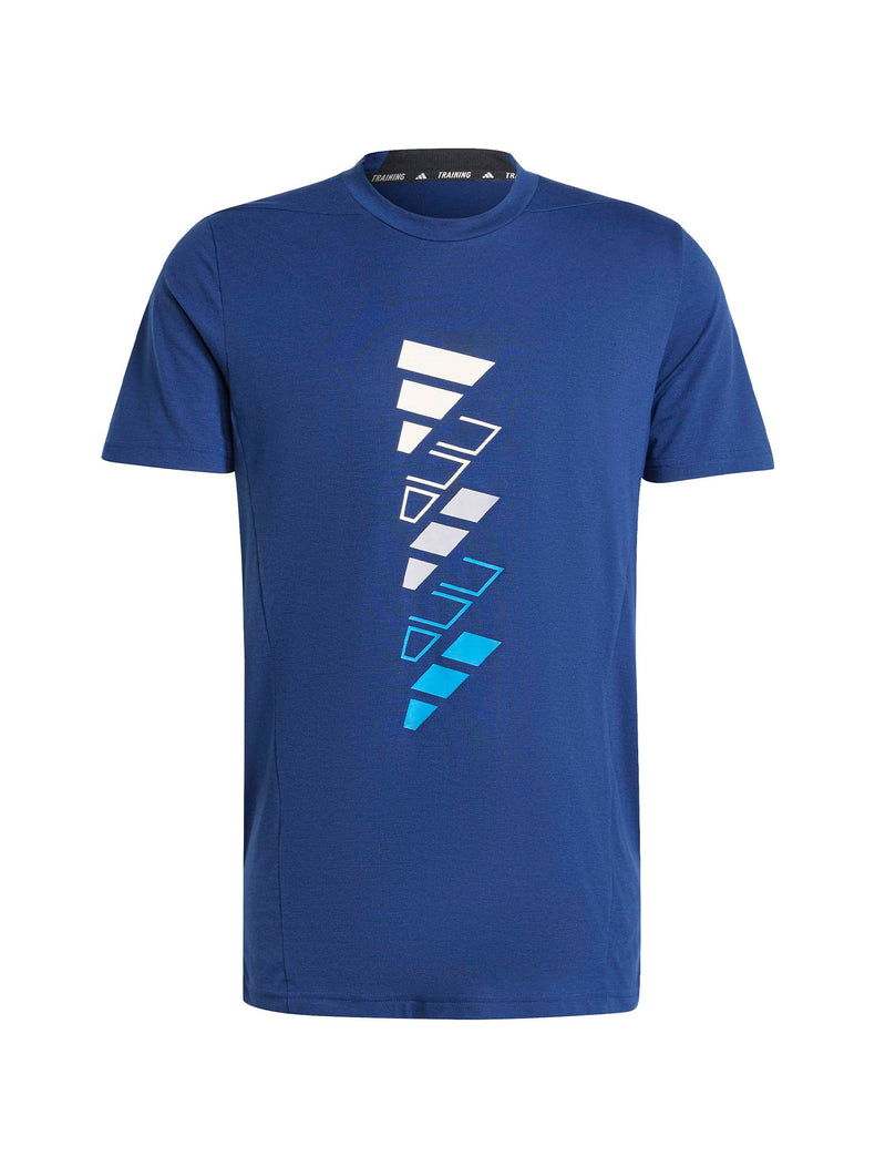 AEROREADY Designed for Training Logo Graphic T-Shirt, Blue