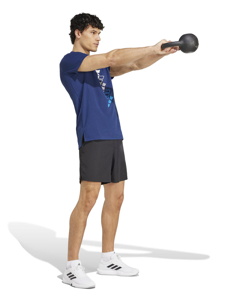 AEROREADY Designed for Training Logo Graphic T-Shirt, Blue