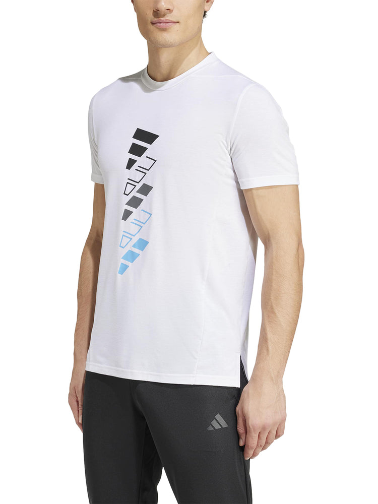 AEROREADY Designed for Training Logo Graphic T-Shirt, White