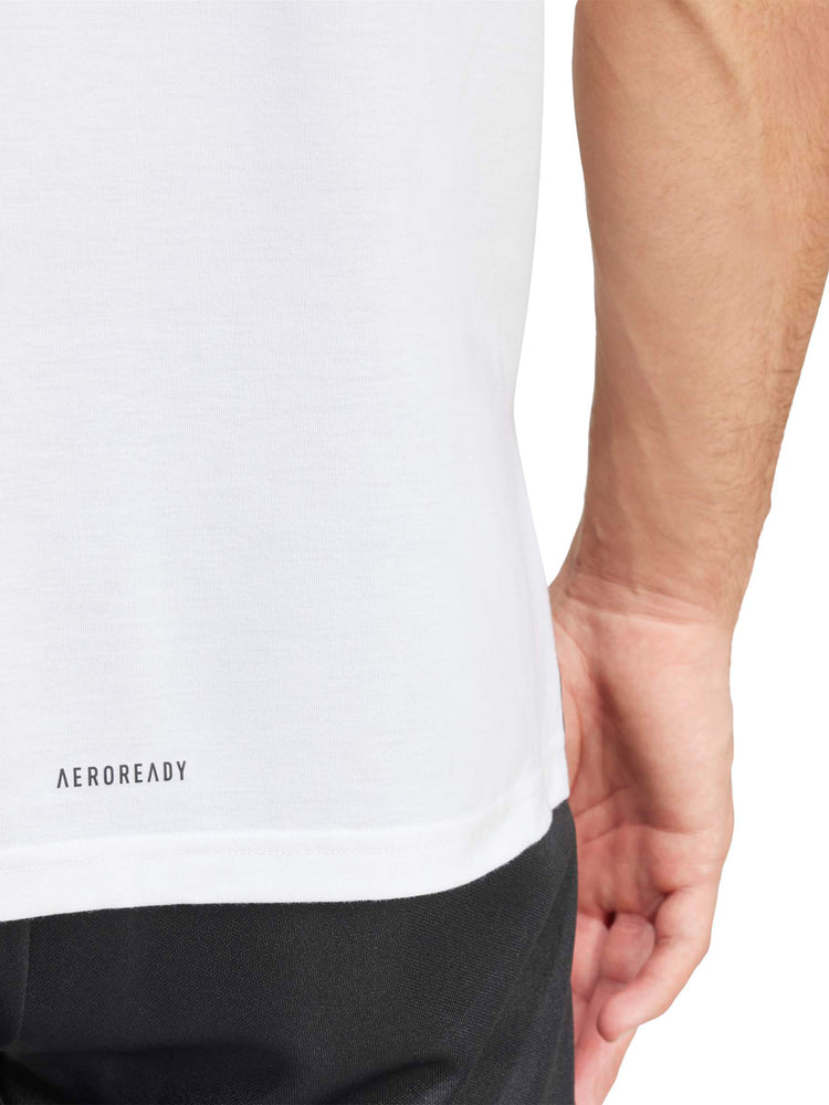 AEROREADY Designed for Training Logo Graphic T-Shirt, White