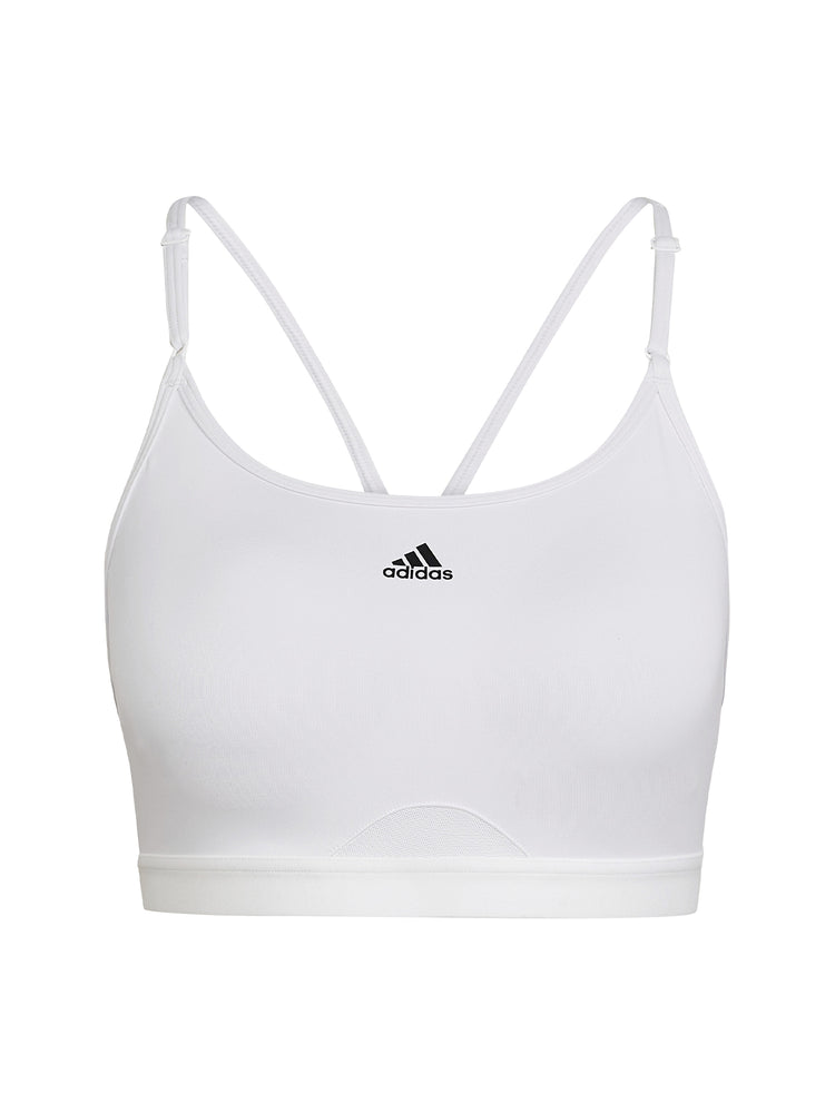 Adidas Women's Aeroreact Training Light-Support Sports Bra