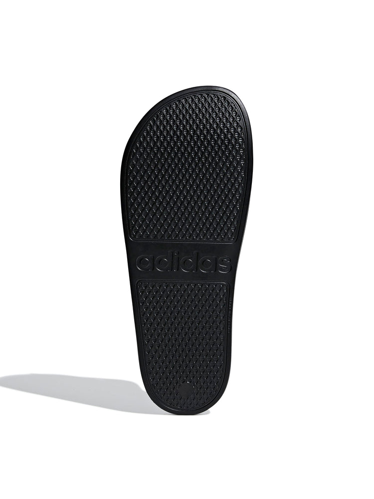 Adilette Aqua Black Slides