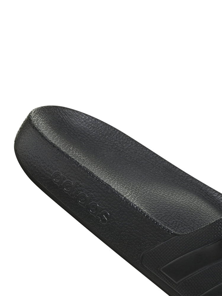 Adilette Aqua Black Slides