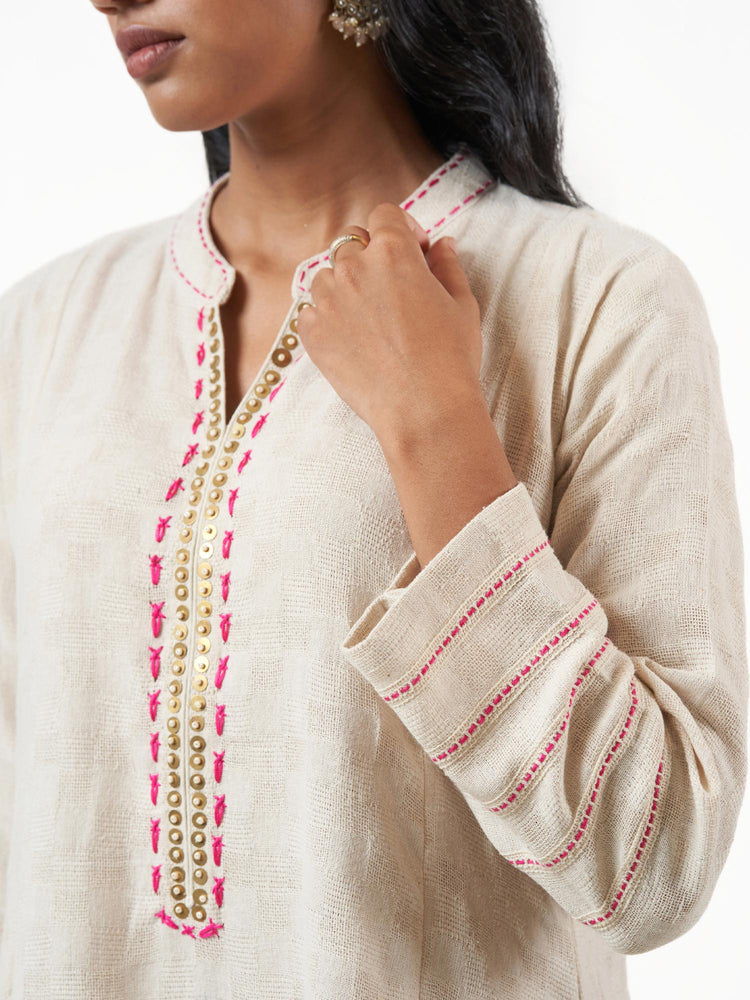 Pure Khaadi Handwork Shalwar Set