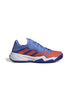 BLUE AND ORANGE ADIDAS BARRICADE CLAY SHOES