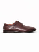 Full Grain Leather Embossed Lace-Up Shoes