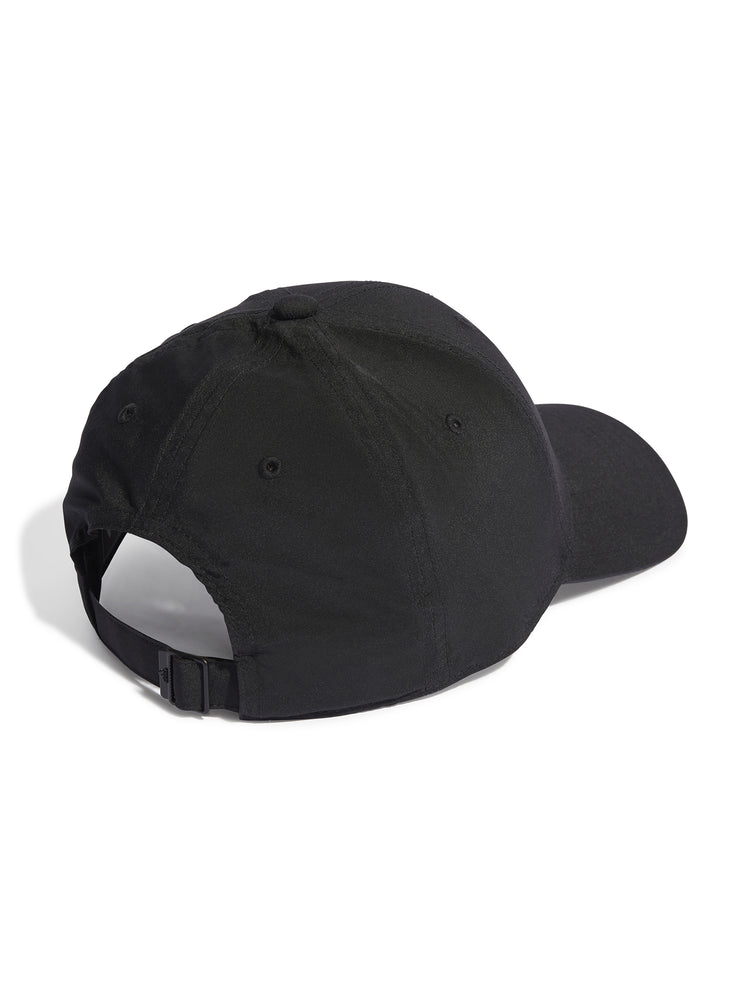 Embroidered Logo Lightweight Baseball Black Cap
