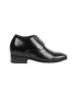 Black Wedding Shoes with Inside Cuban Heel