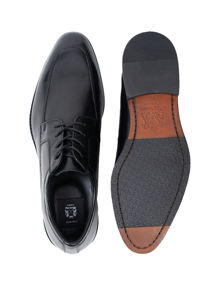 Black Formal Derby Shoes