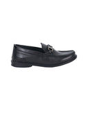 Black Casual Hazel Loafers Shoes