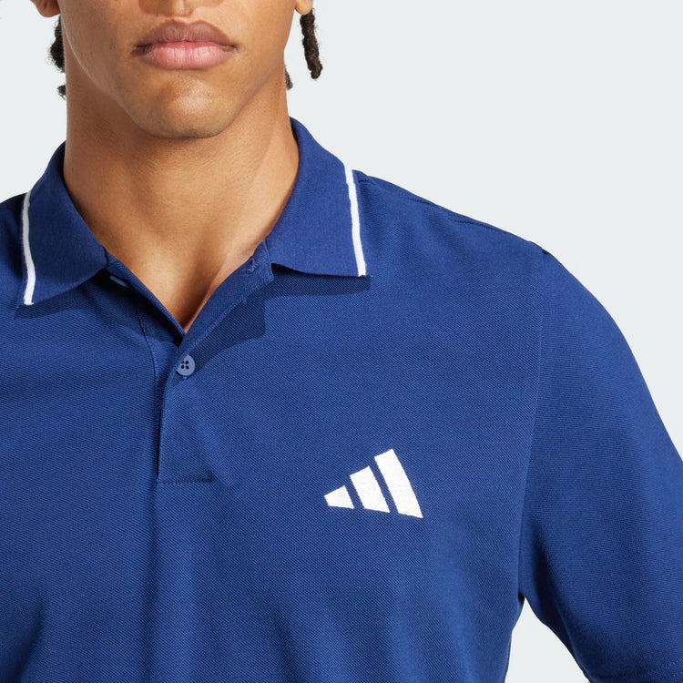 Essentials Small Logo Piqué Polo Shirt