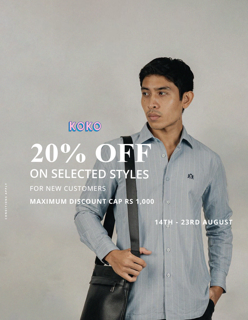 KOKO 20% OFF FOR NEW CUSTOMERS