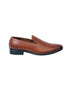 Dark Tan Slipper Loafer Shoes