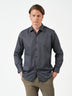 Grey Printed Party Long Sleeve Shirt