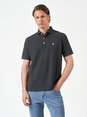 Dark Grey Plain Cotton Short Sleeve T-Shirt