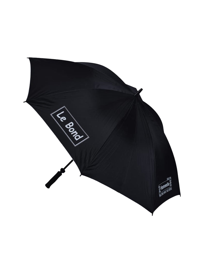 Black Manual UV Coated Full-Length Umbrella