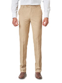 Checked Formal Slim Fit Office Wear Trousers