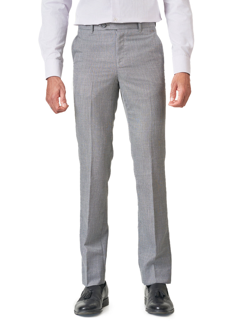 Plain Formal Slim Fit Trousers