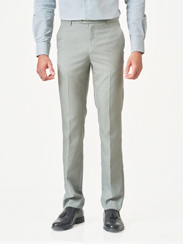 Plain Formal Slim Fit Office Wear Trousers