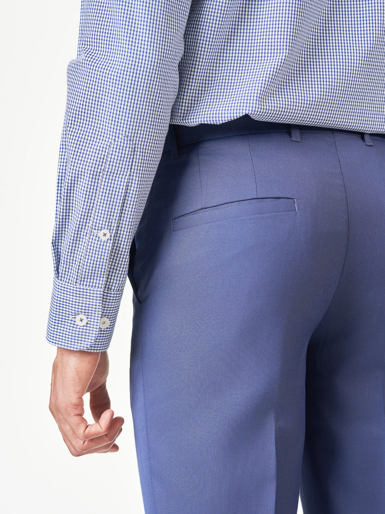 Plain Formal Slim Fit Office Wear Trousers