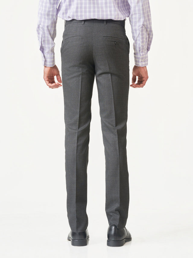 Plain Formal Slim Fit Trousers