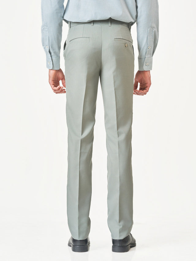 Plain Formal Slim Fit Office Wear Trousers