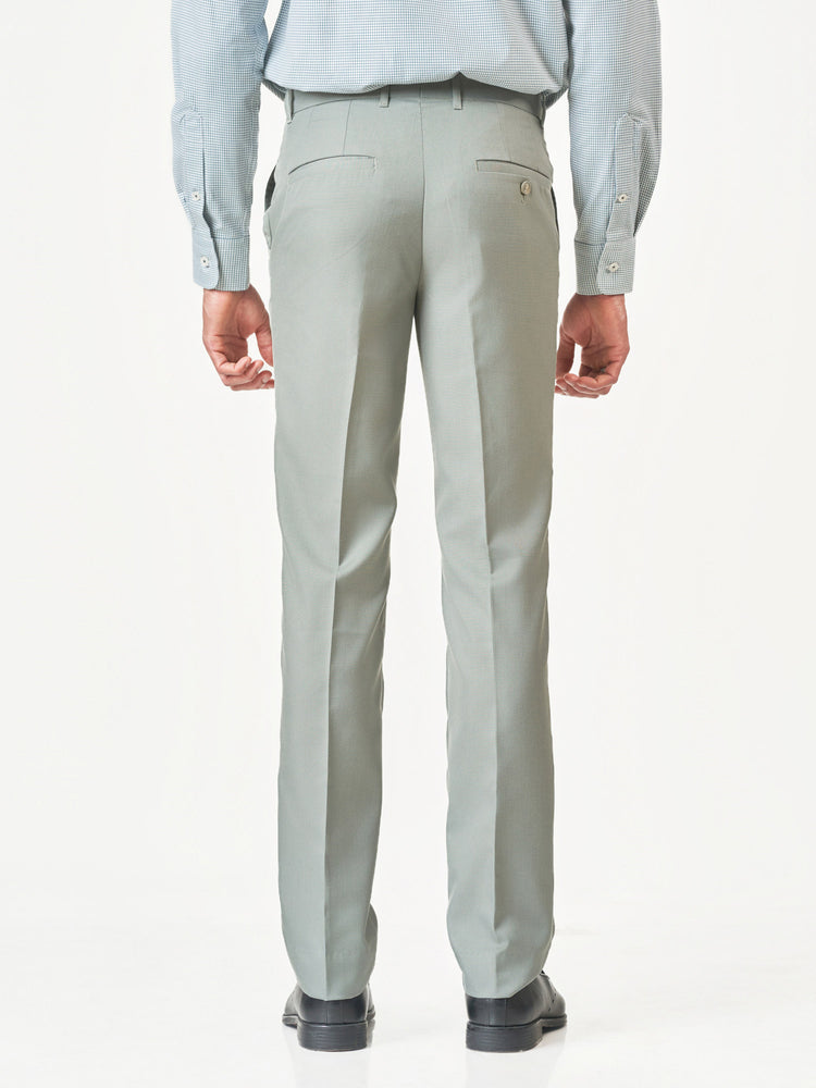 Plain Formal Slim Fit Office Wear Trousers