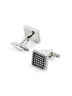 Square Grid Polished Cufflinks