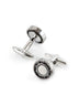 Round Pattern Polished Cufflinks