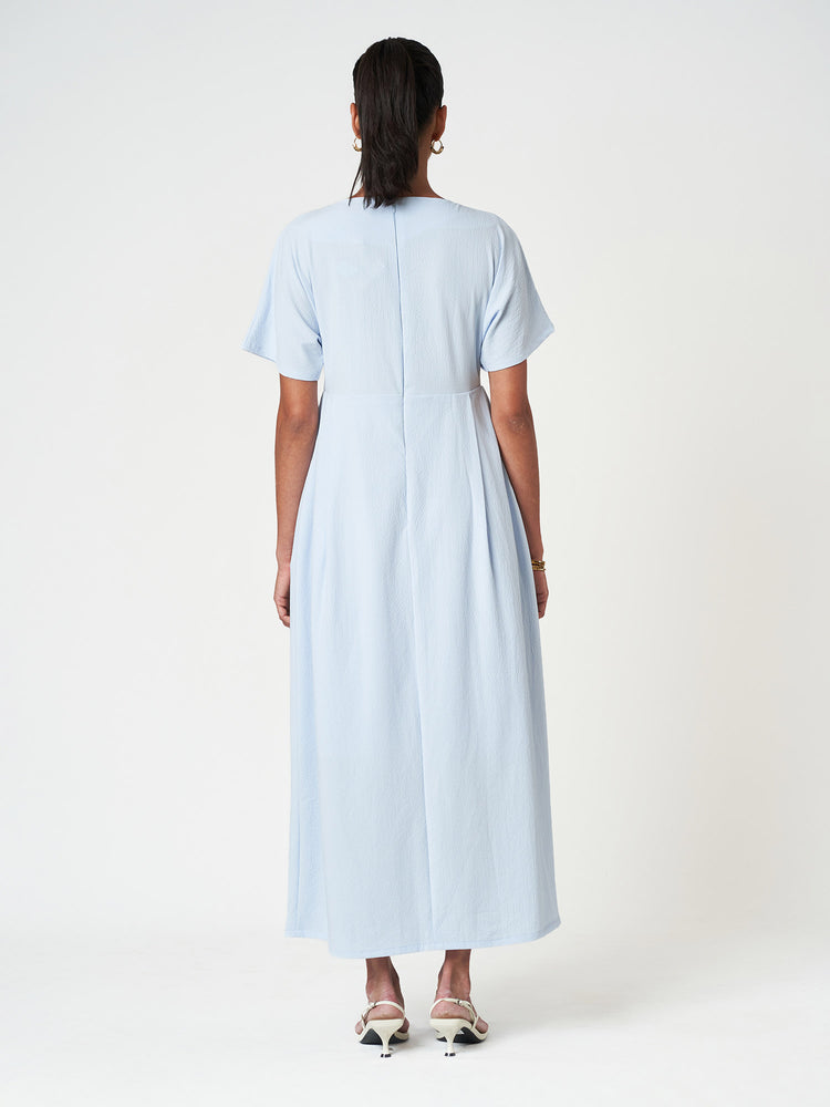 Plain Relaxed Straight Fit Casual Maxi Dress