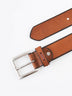 Tan Genuine Leather Casual Belt