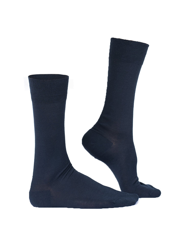 Premium Mercerized Cotton Crew Socks