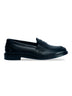 Black Penny Loafers Slip-On Shoes