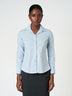 Light Blue Linen Classic Casual Shirt