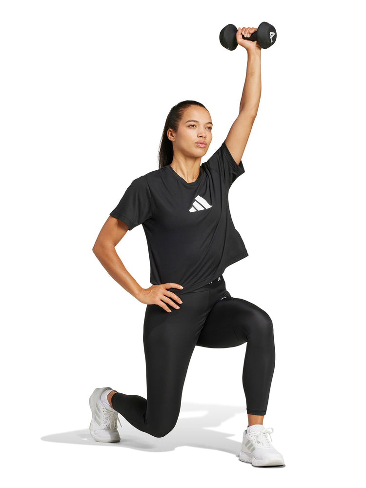Train Essentials Big Logo Performance Training Tee
