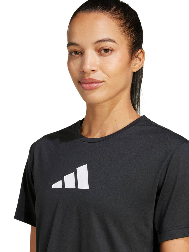 Train Essentials Big Logo Performance Training Tee