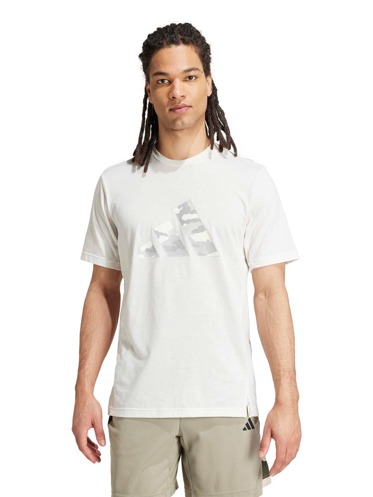 Train Essentials Camo Graphic Logo Tee