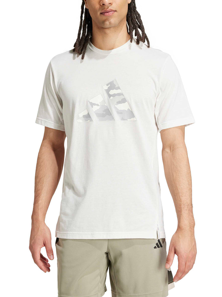 Train Essentials Camo Graphic Logo Tee