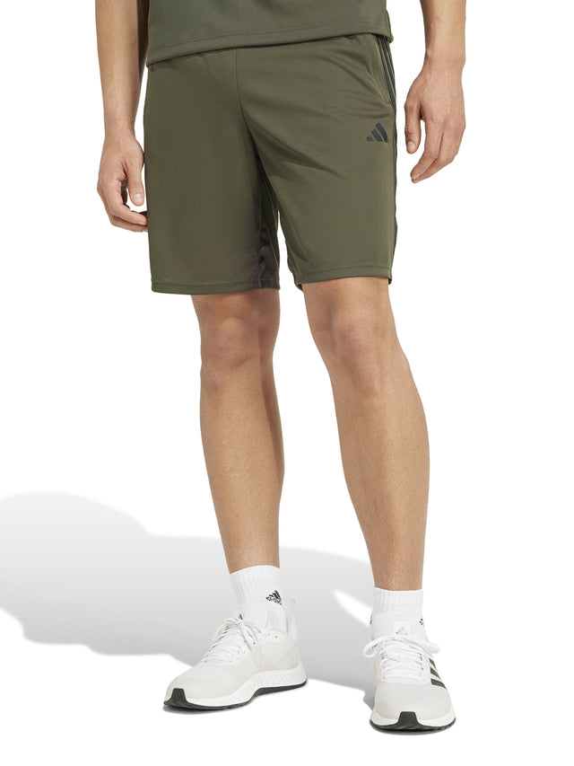 Train Essentials Piqué 3-Stripes Training Shorts