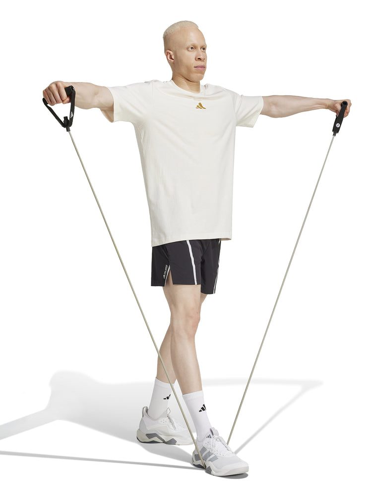 Training Yoga Body Mind Stretch Graphic Tee
