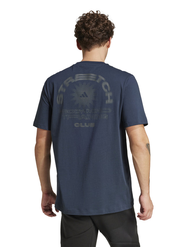 Training Yoga Body Mind Stretch Graphic Tee