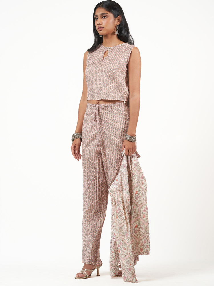 Indian Printed Indo Western 3 Pc Suit