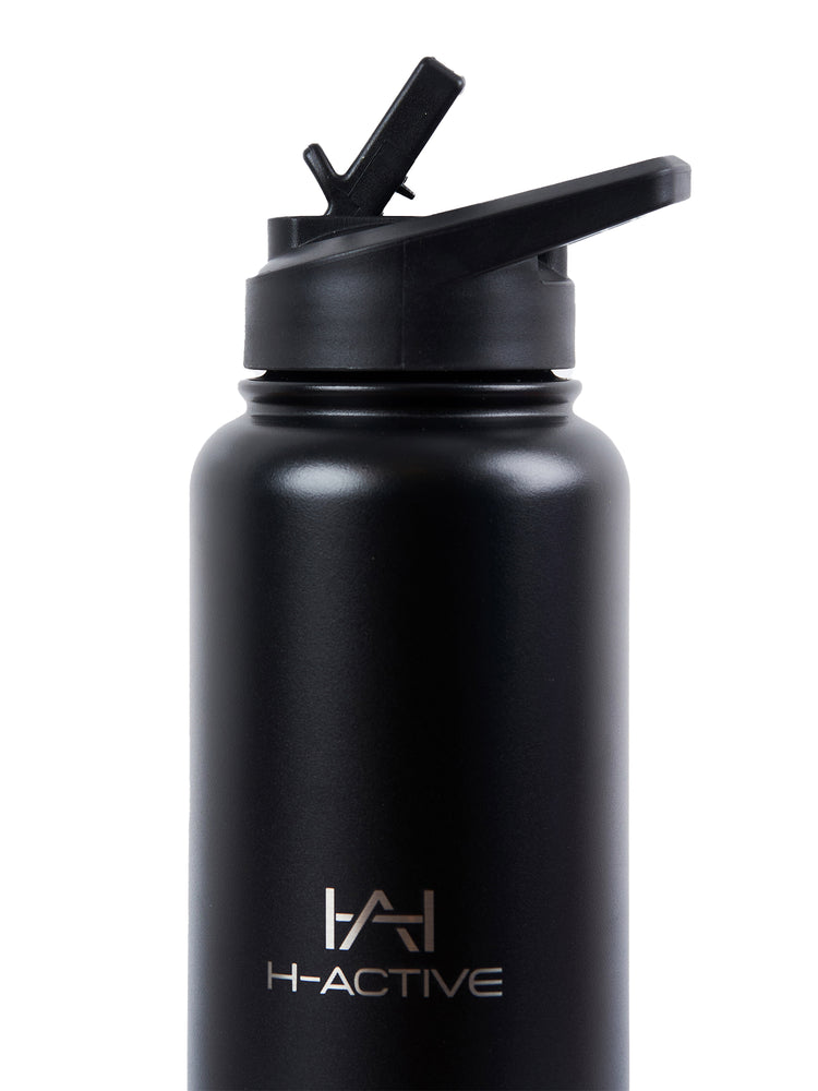960ml Steel Sports Water Bottle with Handle