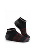 Black Bamboo Cotton Ankle Socks
